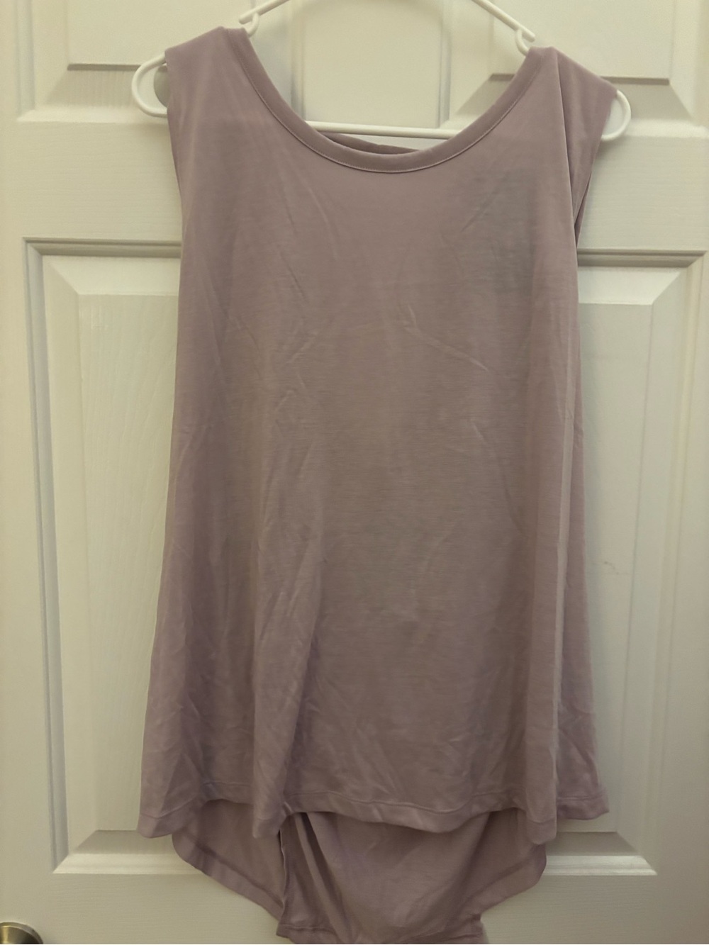 Nike Women’s Sleeveless Yoga Swing Tank - Dusty Lavender Size 2X NWT